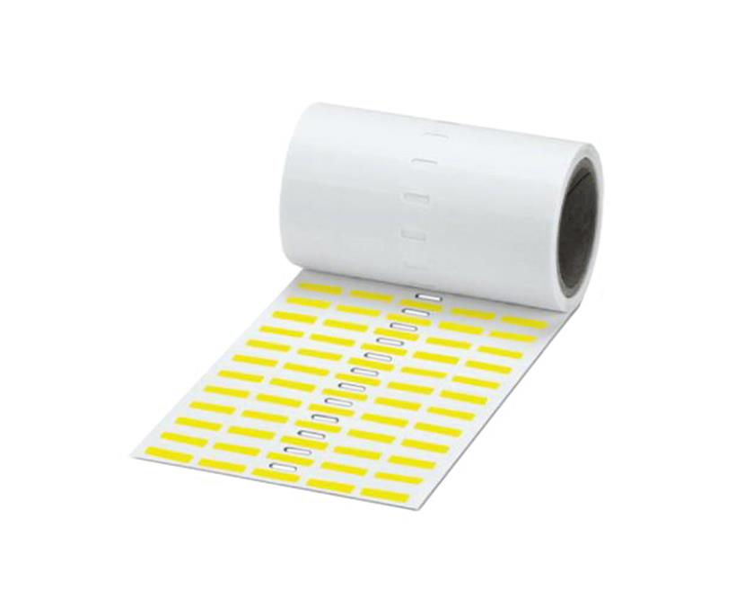 Label, Roll, yellow, lettering field size: 16mm x 7mm EML (16X7)R YE 0816731
